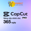 Nâng cấp tài khoản Capcut Pro 12 tháng Chính Chủ