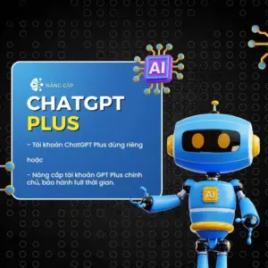 Nâng Cấp Tài khoản ChatGPT Plus Chính chủ 1 Tháng Nâng Cấp Tài khoản ChatGPT Plus Chính chủ 1 Tháng
